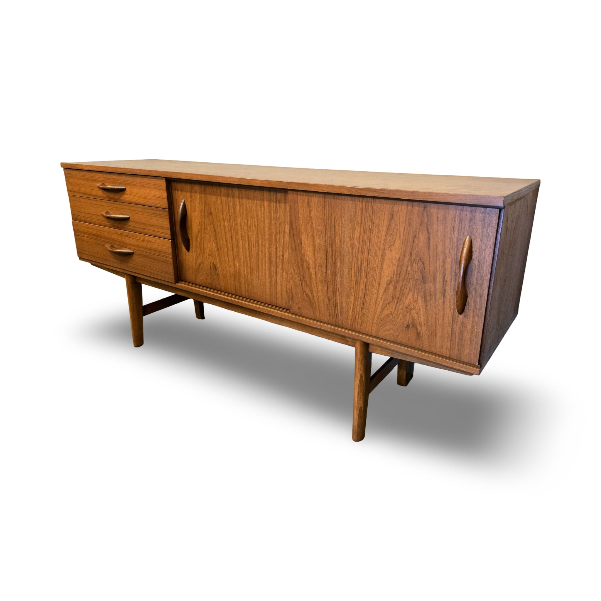 Meredew Sliding Door Teak Credenza